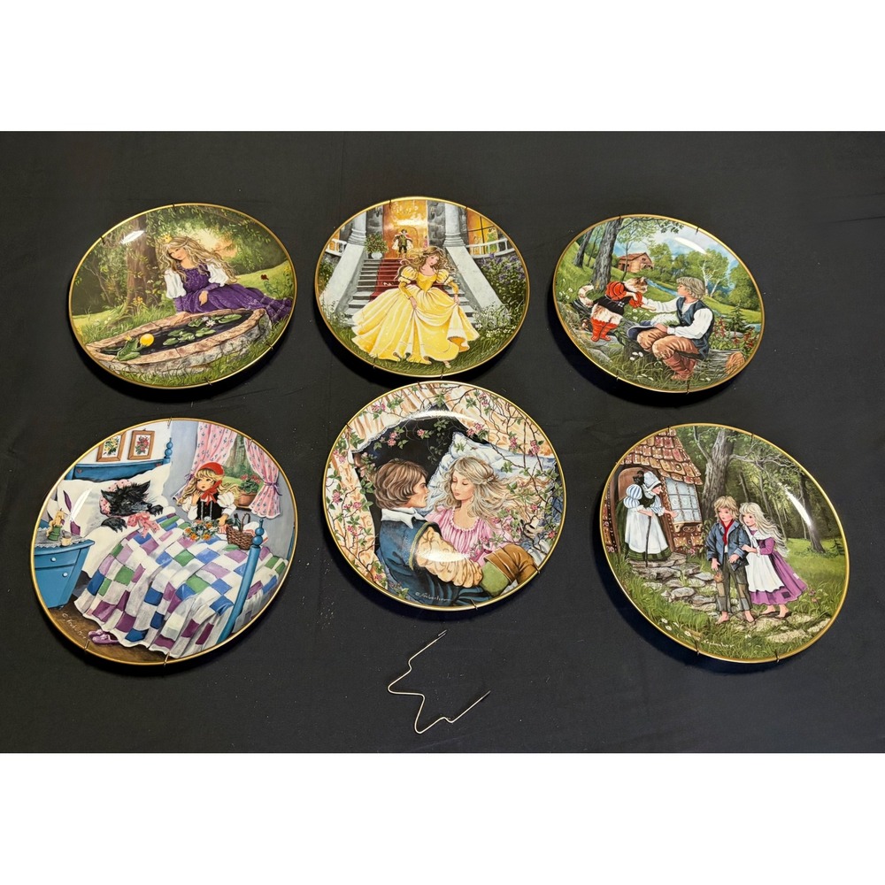 Kaiser The Frog King Gerda Neubacher Collector Plates Set of 6 Germany